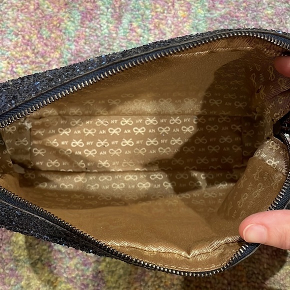 Brand New Anya Hindmarch Glitter Clutter with Tassle - Picture 4 of 4